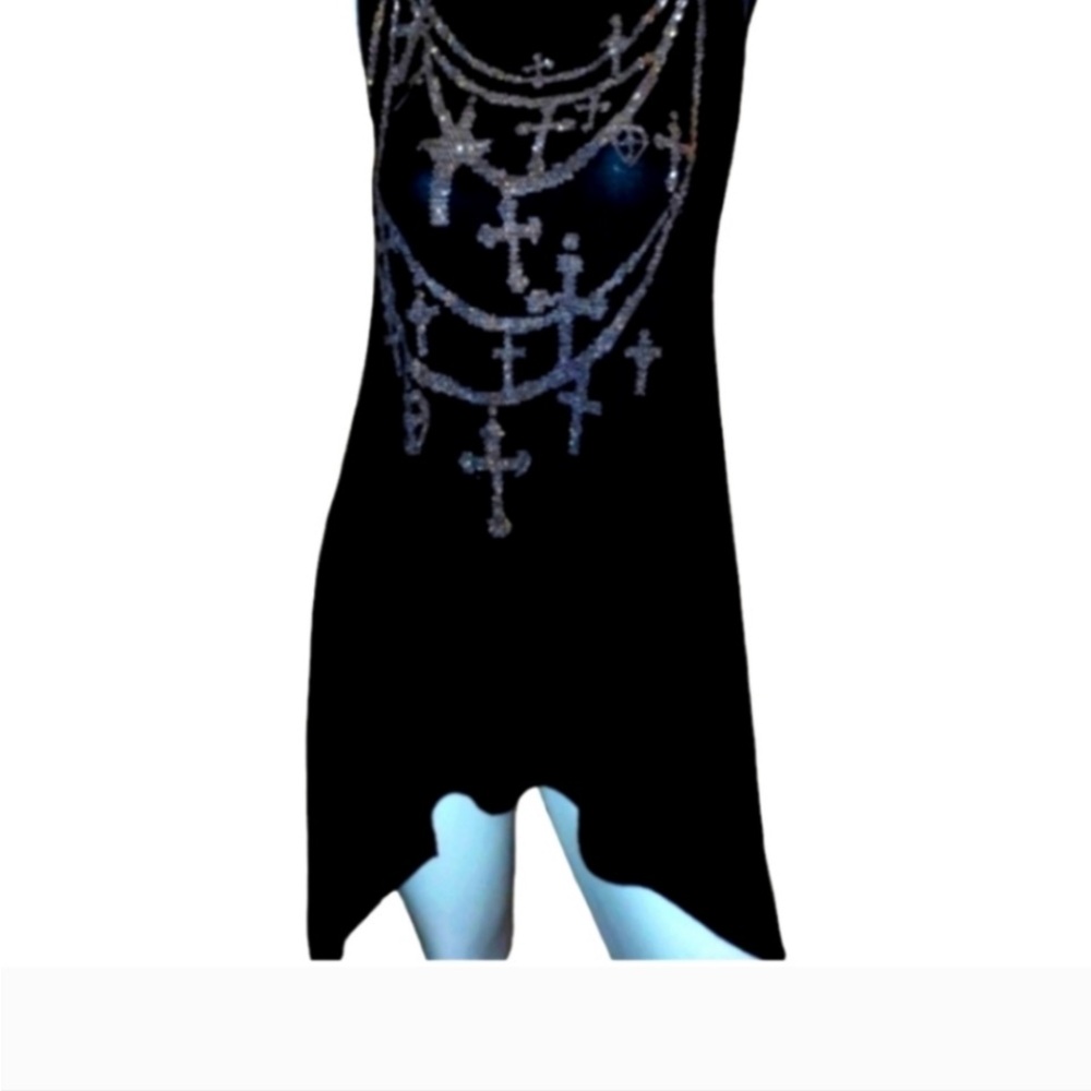 Tshirt Glitter ONE SIZE fits all stretch